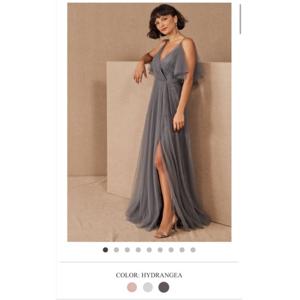 Bhldn Jenny Yoo Collection Aeryn Dress (Hydrangea)